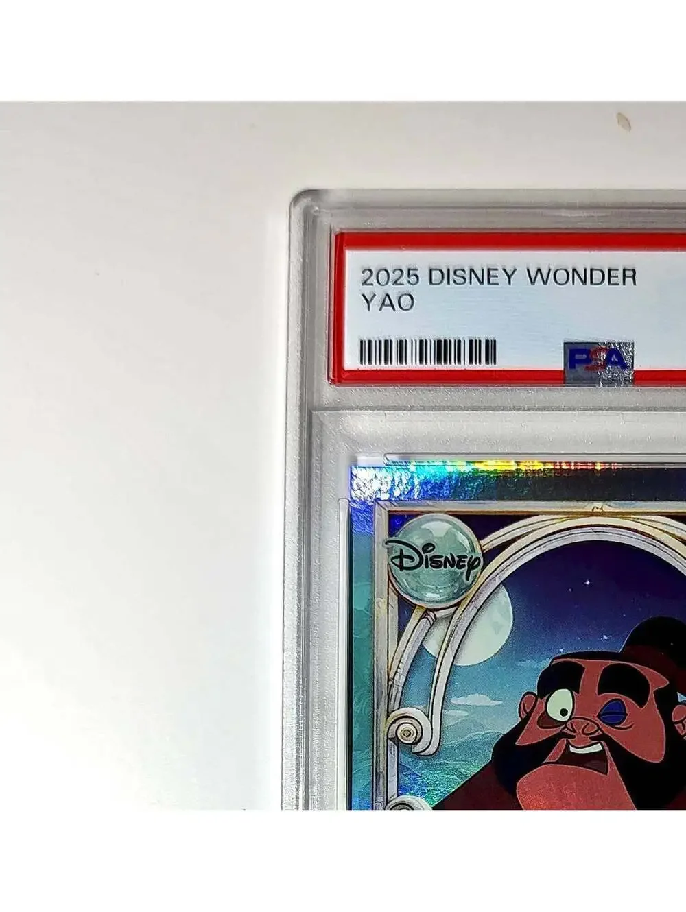 Yao 2025 Topps Disney Wonder #137 Diamond Card Mulan PSA 7